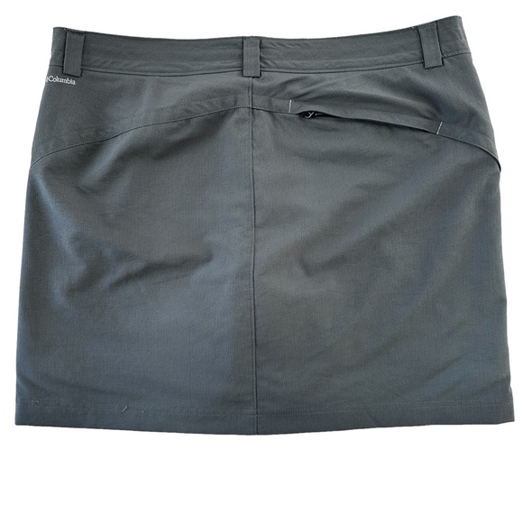COLUMBIA Women's Omni Shade Gray Skorts Size 14 - Picture 2 of 14